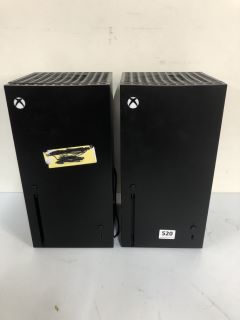 2 X XBOX SERIES X REPLICA DESK FRIDGE THERMOELECTRIC COOLER