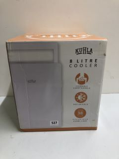 KUHLA 8 LITRE COOLER (WHITE)