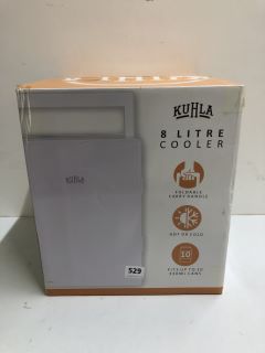 KUHLA 8 LITRE COOLER (WHITE)