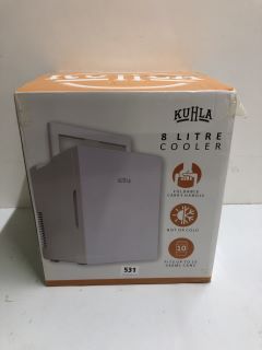 KUHLA 8 LITRE COOLER (WHITE)