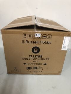 RUSSELL HOBBS 17 LITRE TABLE TOP COOLER