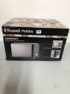 RUSSELL HOBBS COMPACT BLACK DIGITAL MICROWAVE