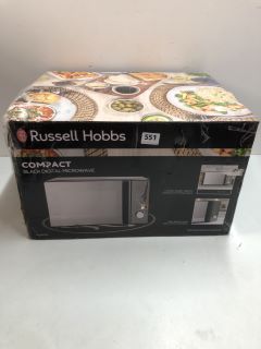 RUSSELL HOBBS BLACK DIGITAL MICROWAVE