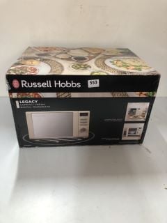 RUSSELL HOBBS LEGACY COMPACT CREAM DIGITAL MICROWAVE