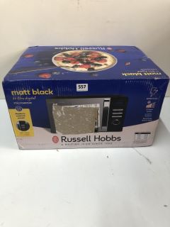 RUSSELL HOBBS MATT BLACK 20 LITRE DIGITAL MICROWAVE