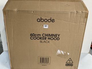 ABODE 60 CM CHIMNEY COOKER HOOD BLACK