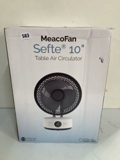 MEACOFAN SEFTE 10" TABLE AIR CIRCULATOR