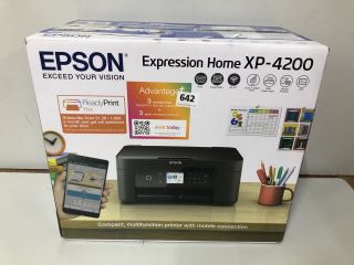 2 X EPSON EXPRESSION HOME XP-4200 PRINTERS