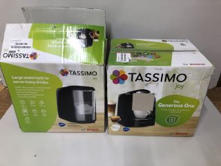 2 X ASSORTED BOSCH TASSIMO PRODUCTS INC TASSIMO JOY LARGE WATER TANK