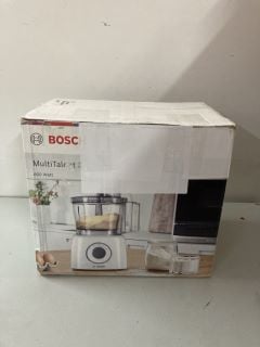 BOSCH MULTI TALENT 3 FOOD PROCESSOR