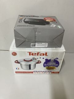 2 X ASSORTED ITEMS INC BREVILLE ULTIMATE DEEP FILL 2 SLICE TOASTIE MAKER