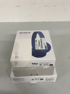 3 X ASSORTED SONY HEADPHONES INC WH-CH520