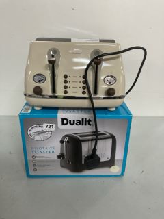 2 X ASSORTED TOASTERS INC DUALIT 2 SLOT LITE TOASTER