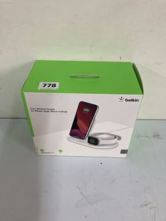 BELKIN 3-IN-1 WIRELESS CHARGER