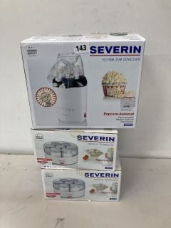 3 X SEVERIN ITEMS INC YOGURT MAKER