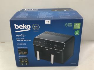 BEKO DUAL ZONE 8.5L HOT AIR FRYER