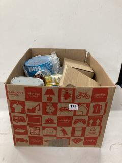 BOX OF ASSORTED ITEMS INC SODASTREAM