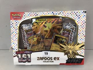 POKÉMON SCARLET & VIOLET ZAPDOS EX COLLECTION