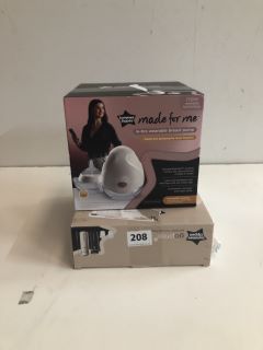 2 X TOMMEE TIPPEE ITEMS INC IN-BRA WEARABLE BREAST PUMP