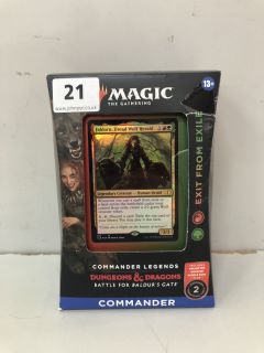 MAGIC THE GATHERING COMMANDER LEGENDS DUNGEONS & DRAGONS