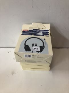 4 X LOGIK WIRED HEADSET