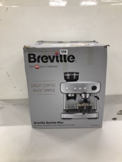 BREVILLE BARISTA MAX ESPRESSO MACHINE WITH INTEGRATED GRINDER