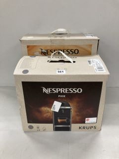 KRUPS NESPRESSO PIXIE AND NESPRESSO VERTUO PLUS COFFEE MACHINES