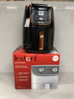 INSTANT AIR FRYER AND NINJA MAX AIR FRYER