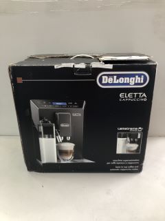 DELONGHI ELETTA CAPUCCINO BEAN TO CUP COFFEE AND AUTOMATIC CAPPUCCINO MAKER