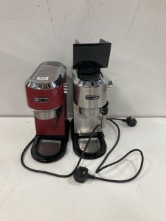 2 X DELONGHI COFFEE MACHINE