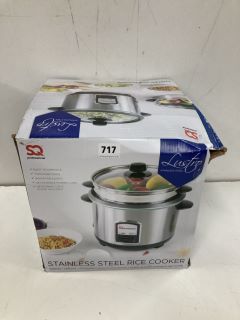 STAINLESS STEEL RICE COOKER