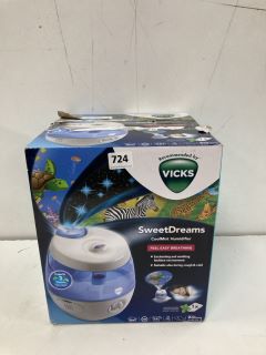 VICKS SWEET DREAMS COOL MIST HUMIDIFIER