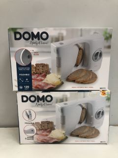 2 X DOMO SLICER