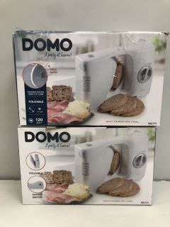 2 X DOMO SLICER