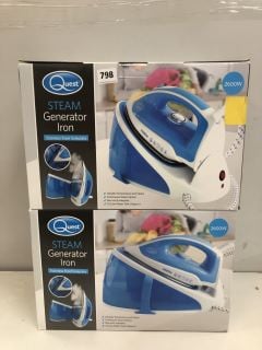 2 X QUEST STEAM GENERATOR IRON