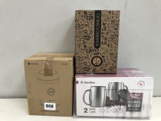 3 X KITCHEN ITEMS INC COFFEE GRINDER