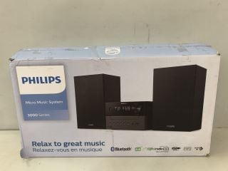 PHILIPS MICRO MUSIC SYSTEM 3000 SERIES MODEL NO: M3505