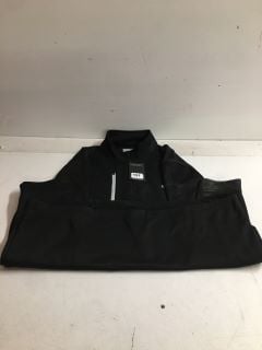 CALLAWAY GOLF 1/2 ZIPPED TOP IN BLACK L