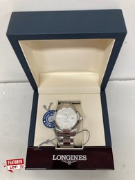 LONGINES CONQUEST GENTS WATCH - COMES COMPLETE WITH BOX & PAPERWORK - MODEL NUMBER L37774766 - RRP £1034