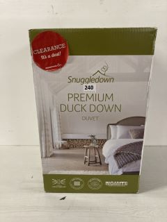 SNUGGLEDOWN PREMIUM DUCK DOWN DUVET