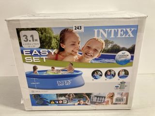 INTEX EAST SET 3.1M OUTDOOR INFLATABLE POOL