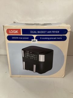 LOGIK 7.2 LITRE CAPACITY DUAL BASKET AIR FRYER