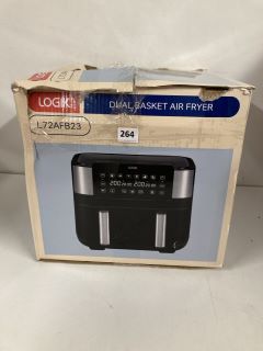 LOGIK 7.2 LITRE CAPACITY DUAL BASKET AIR FRYER