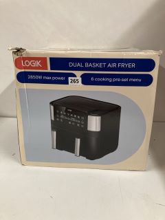 LOGIK 7.2 LITRE CAPACITY DUAL BASKET AIR FRYER