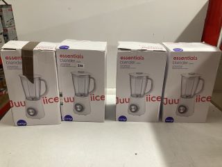 4X ESSENTIALS 1.5L PLASTIC BLENDER