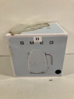 SMEG 1.7L DESIGNER KETTLE IN BLACK