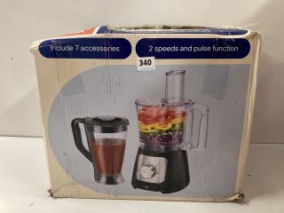 LOGIK 2 SPEED AND PULSE FUNCTION FOOD PROCESSOR AND BLENDER