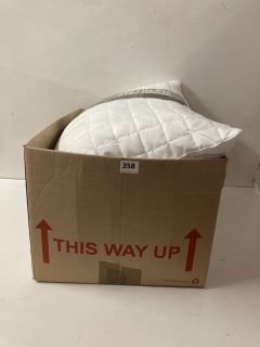 BOX OF ASSORTED PILLOWS