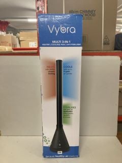 VYBRA MULTI 3-IN-1 HEATER, COOLING FAN, AIR STERILISER