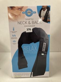 SHIATSU NECK AND BACK MASSAGER